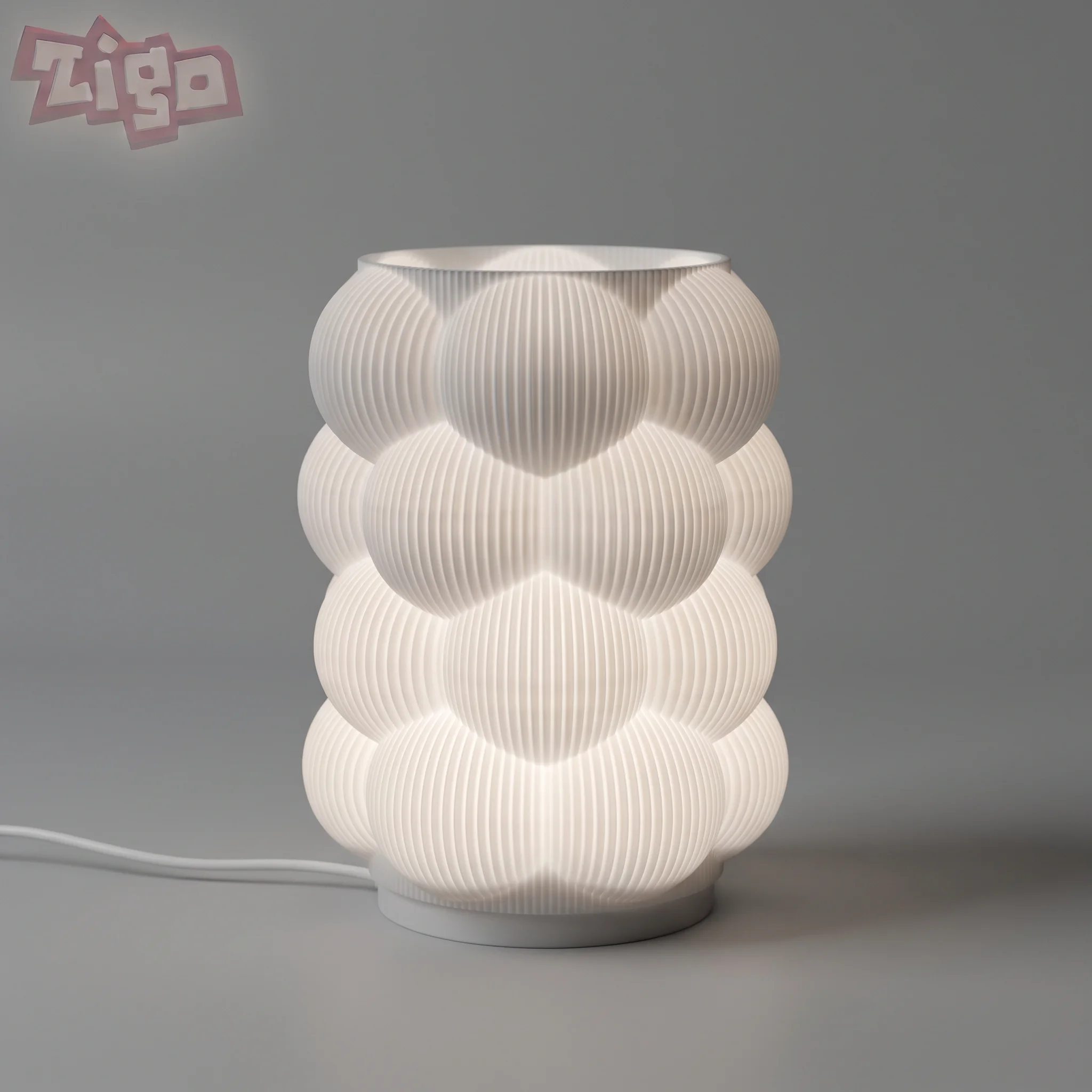 آباژور رومیزی مدل Bubble Stack